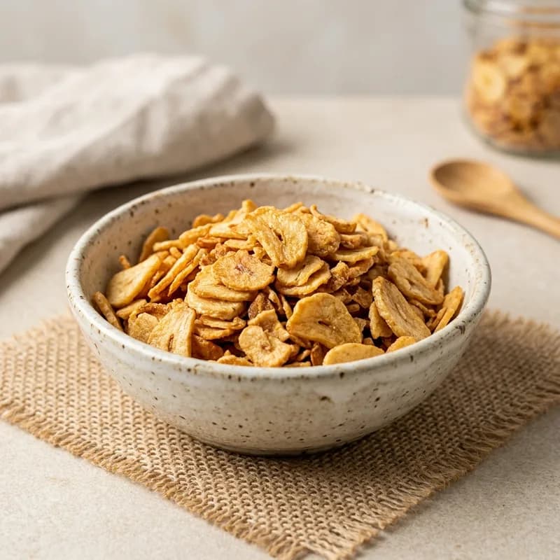 Crispy Fried Garlic (illustrative image)